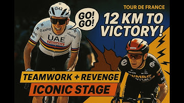 Pogacar Crushes Vingegaard | Unforgettable Final 12 KM of Hautacam