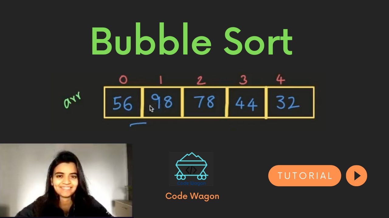 Bubble sort | Bubble sort easy explanation | Bubble sort with example ...
