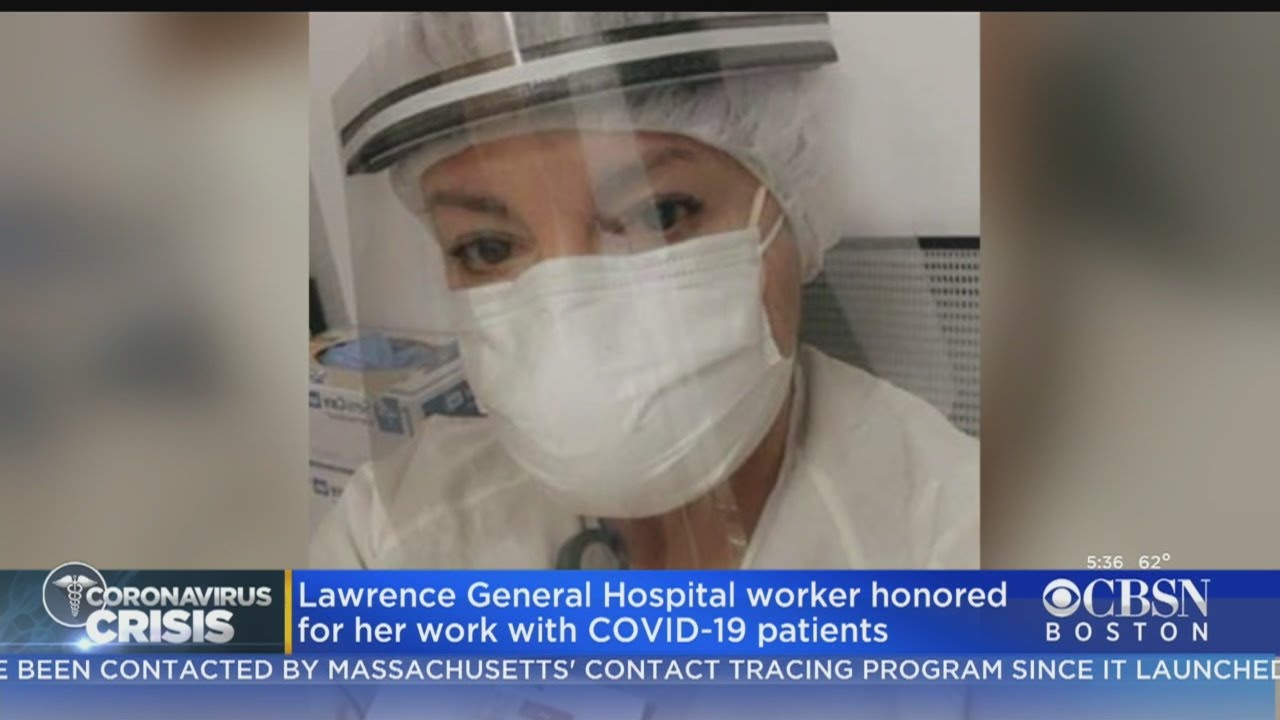 Lawrence General Hospital Worker Honored For Work With Coronavirus Patients