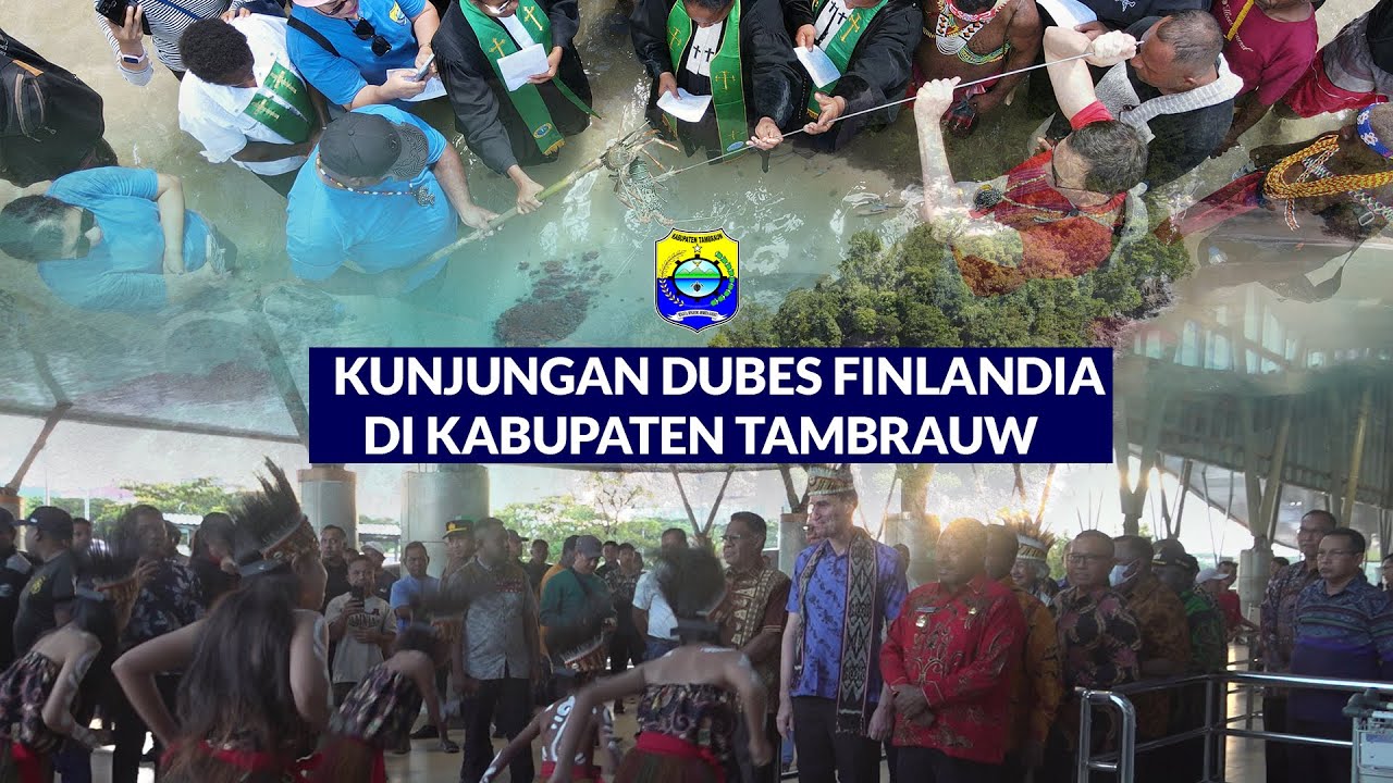 Duta Besar Finlandia untuk Indonesia Kunjungi Kabupaten Tambrauw