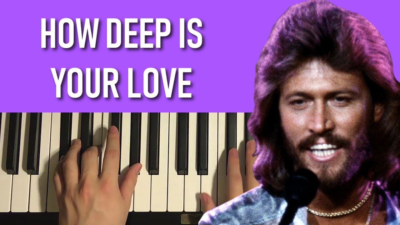 🎼 How deep is your love - 2585 - Bee Gees - Tutorial Partitura