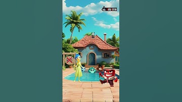 POV, Anger won’t let the boy’s in pool, #shorts #insideout2 #funny #animation #funny #wargabottom