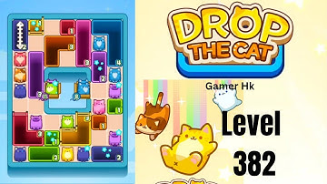 Drop The Cat Level 382 Walkthrough Solution 