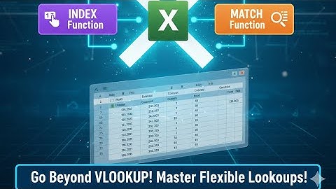INDEX + MATCH Got You Confused? Let Me Simplify It! #excel #formula