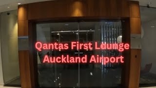Qantas First Lounge Auckland Airport