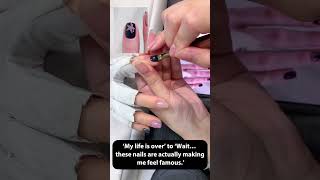 Starry Night Nail Art ✨ Navy Blue & Lilac Star Nails Tutorial | Cute Kawaii Nail Design 2026