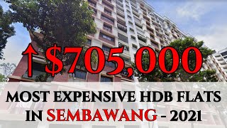 Most Expensive HDB Flats in Sembawang - 2021