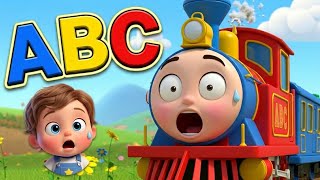 Alphabet Train ABC Song for Kids | Learn A to Z Phonics | Preschool Learning Song| Banana Kids TV