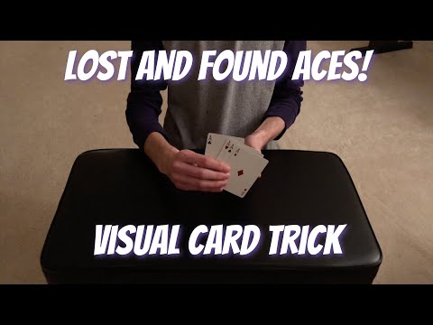 Lost And Found Aces (Apex Aces) | Incredible Card Trick Performance/Tutorial