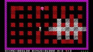 Bomber Man/爆弾男 (Sharp X1, 1983, Hudson Soft)