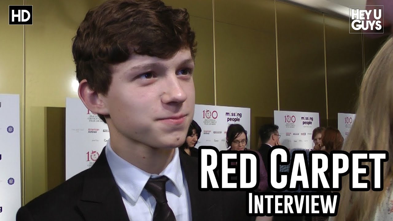 Tom Holland - Critics Circle Awards 2013 Red Carpet Interview