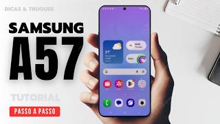 Como aumentar ou diminuir o tamanho da letra no Samsung Galaxy A57