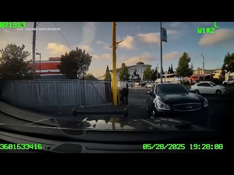 New video shows CHP chase, moments leading up to deadly Oakland crash