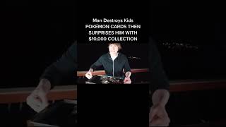 Destroy Friends Pokemon Card Then Surprised Him #pokemon #shorts #pikachu #charizard #pokemongo