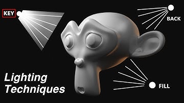 Lighting Techniques _ Key Lighting _ Blender Lighting Tutorial