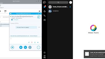 NextPlane Demo - Skype for Business & Webex Teams One-to-One Chat