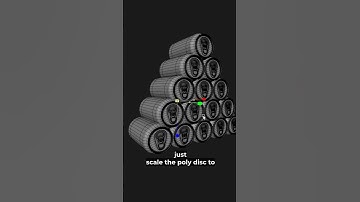 Stack Objects Like a Pro in Maya Using MASH #mayatutorial #modelingtips #shorts