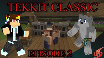 Power and a Trip to the nether Tekkit classic w/ wolfysouls