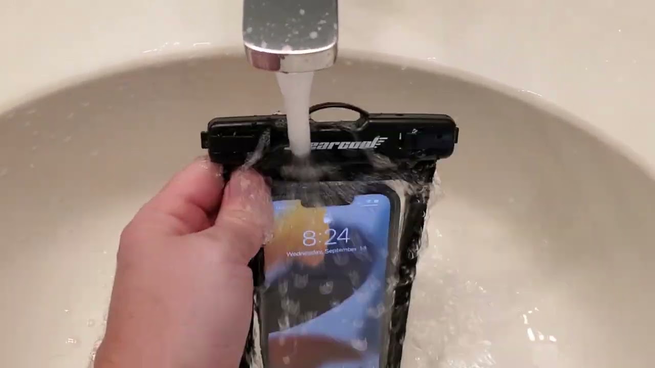 Review and Demo of Hiearcool Phone Case - Yes, It's Really Waterproof!