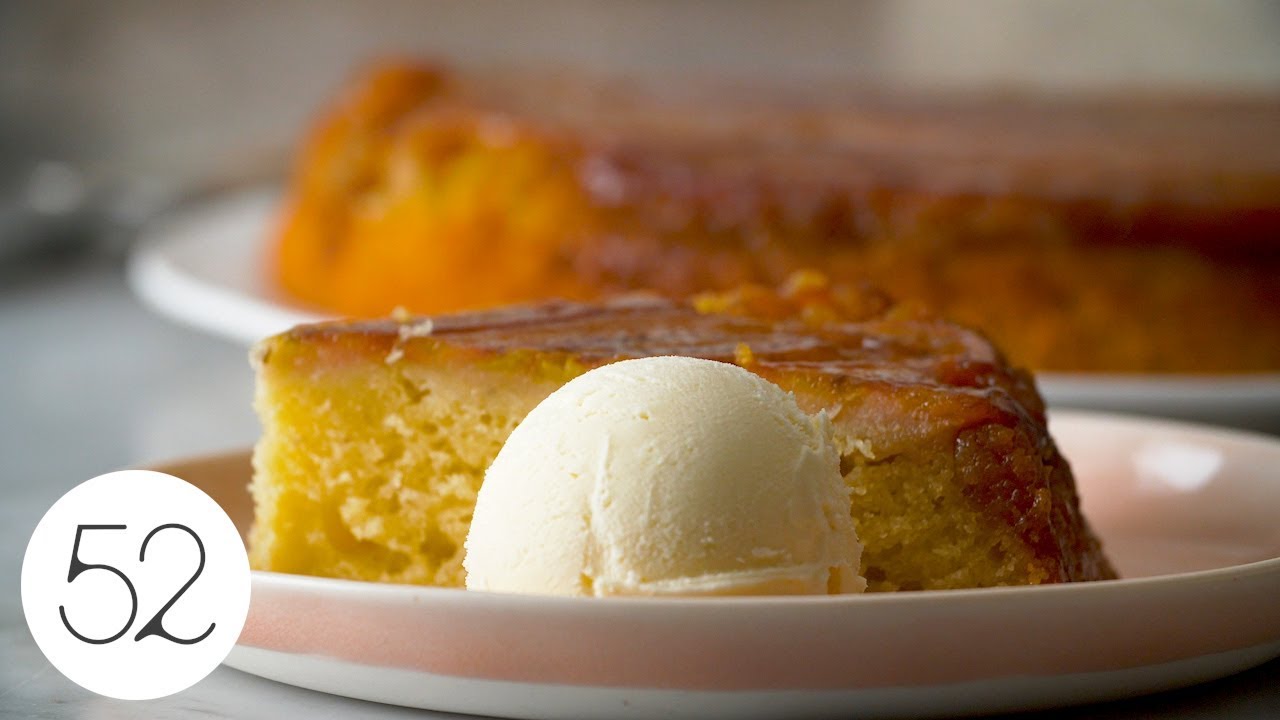 Caramelized Banana Upside-Down Cake