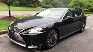 2018 Lexus LS and LS Hybrid // Back Seat Comparison: Interior Upgrade vs Luxury Pack