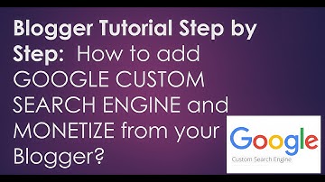 How I made My Blog : How to add CUSTOM SEARCH ENGINE and MONETIZE from your Blogger?