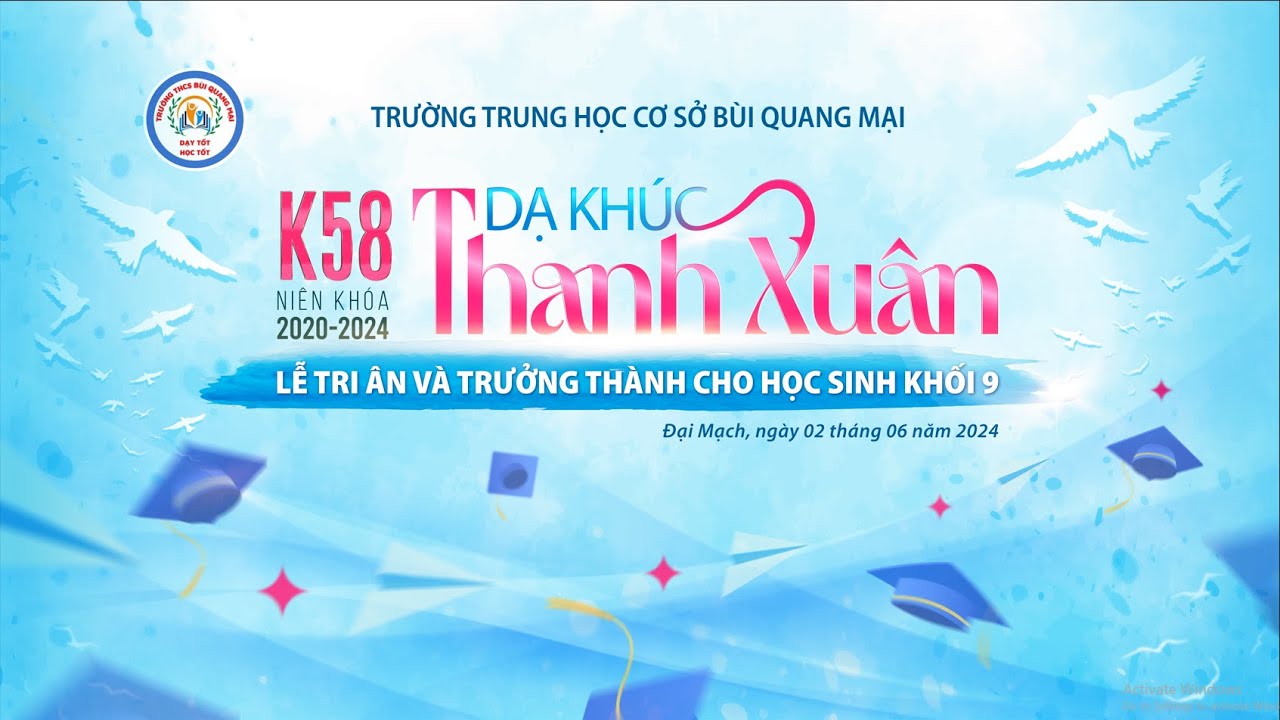 DẠ KHÚC THANH XUÂN 2024 - TRƯỜNG THCS BÙI QUANG MẠI