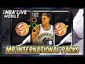 102 OVR Mr International Masters Pack Opening!! | NBA LIVE Mobile 22 S6 Mr International