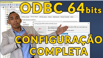[ODBC 64 bits - PROTHEUS] Configuração rápida e sem enrolação