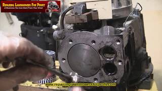 How To Grind The Valves On A Briggs And Stratton 35 Classic Petrol Lawnmower Engine