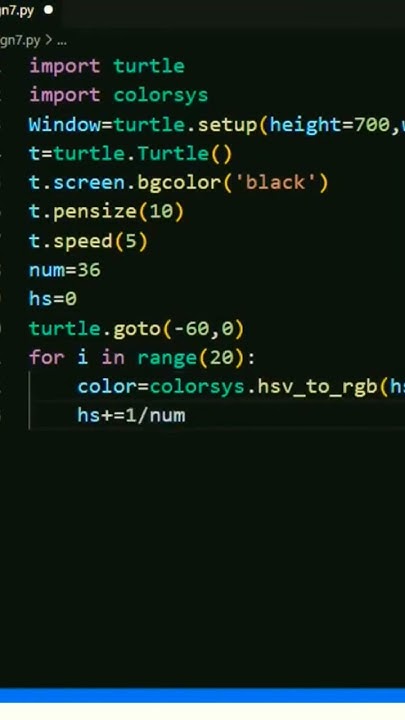 How to draw a beautiful flower using python code?🤔 - YouTube