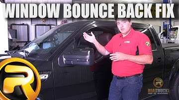 How To Fix Ford Auto Up Window Bounce Back