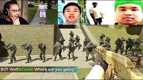 can 2 UOFT pros + 2 waterloo sweats beat 20 CS2 bots on hardest difficulty... (4v19)