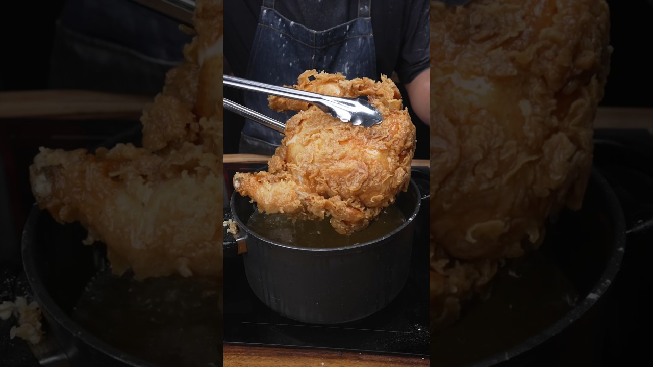 ไก่ทอดทั้งตัวแบบ KFC #shorts #food #cooking
