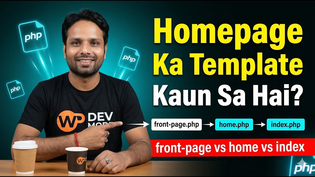 WordPress Homepage Templates Explained | front-page.php vs home.php vs ...