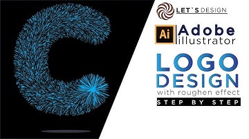 How to design a realistic 3d fur effect alphabet logo | 3d logo design in adobe illustrator