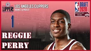2020 NBA DRAFT: Reggie Perry [Los Angeles Clippers] ᴴᴰ