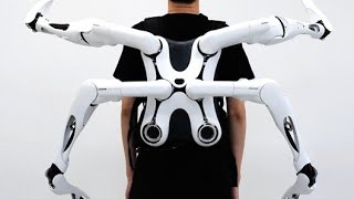 Jiazi arms Turns humans into Cyborgs with 6 Robotic limbs