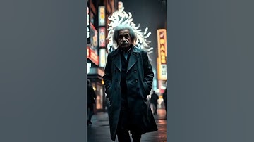 You Won’t Believe How Einstein Walks in the Future – AI Cinematic Legend #aiart #scientist #einstein