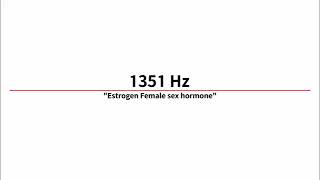 1351 Hz エストロゲン 女性 ホルモン Youtube