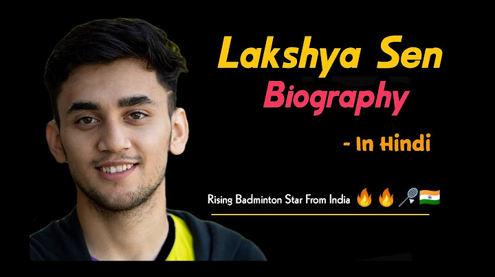 Lakshya Sen biography| Lakshya Sen life story| लक्ष्य सेन बॉयोग्राफी इन हिंदी .