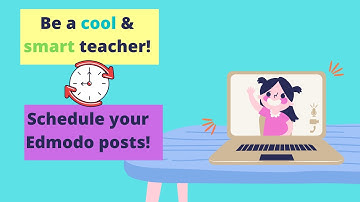 How to schedule posts in Edmodo