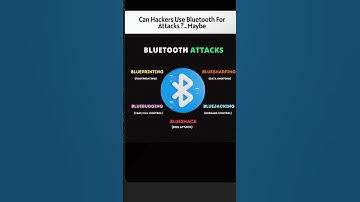 How hackers attack use Bluetooth☠️