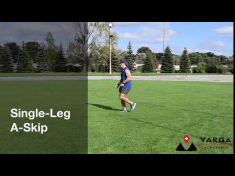 Single-Leg A-Skip
