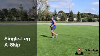 Single-Leg A-Skip