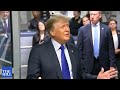 Donald Trump visits NYPD on 9/11 anniversery