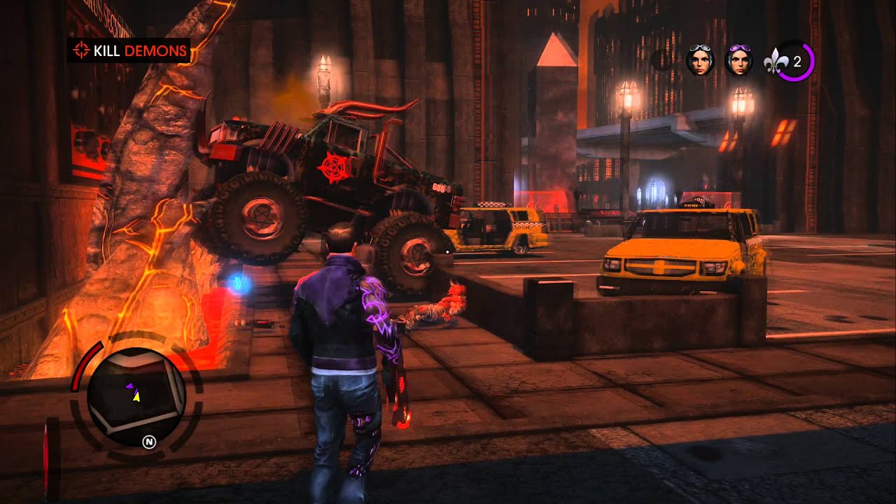 Saints Row: Gat out of Hell - Free Roam Gameplay [HD] 