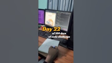 Day 22 of 100 days of code challenge  #100daysofcodingchallenge #shorts