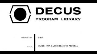 Details Maple Leaf Rag - SimH PDP-8 News