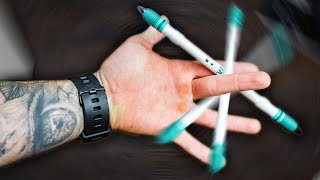 How I Learned to Spin a Pen in 1 Week (4 Tricks, 1 Combo)